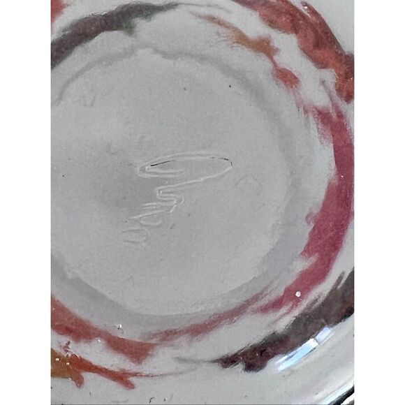 2 Vintage Libbey Crisa Autumn Fall Leaves Highball Glasses. - Picture 5 of 5